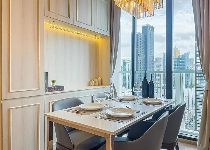 Apartment Cbd Living 2 Bedroom ︱prime Sukhumvit ︱walk To Bts Asok & Mrt Skv ︱ultrawi-fi Bangkok