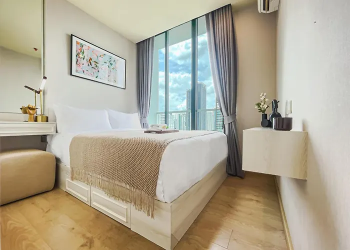 Apartment Cbd Living 2 Bedroom ︱prime Sukhumvit ︱walk To Bts Asok & Mrt Skv ︱ultrawi-fi *