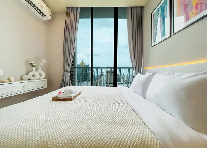 Cbd Living 2 Bedroom ︱prime Sukhumvit ︱walk To Bts Asok & Mrt Skv ︱ultrawi-fi Bangkok